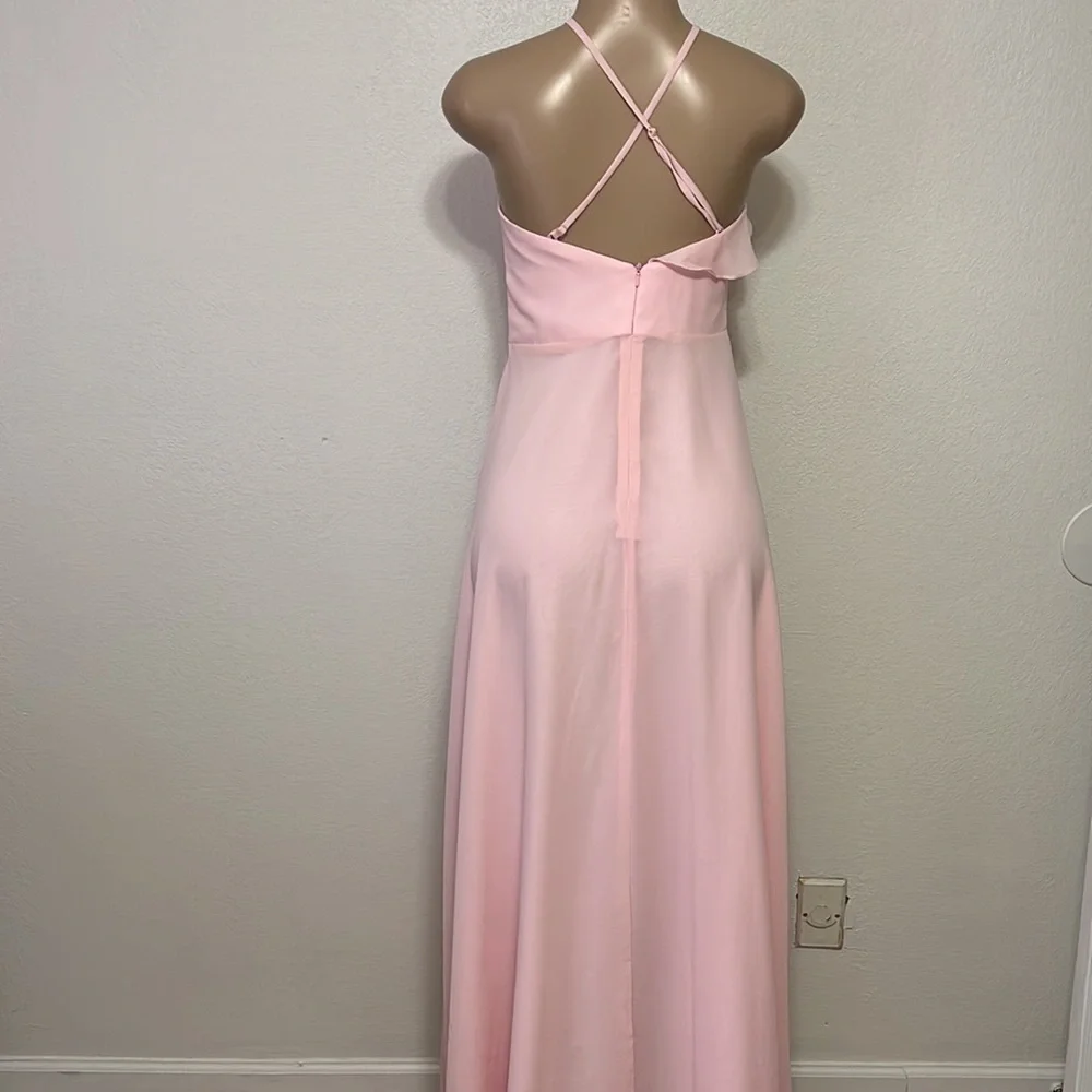 JJ’s House Petal Pink Bridesmaid Dress - Picture 3 of 5